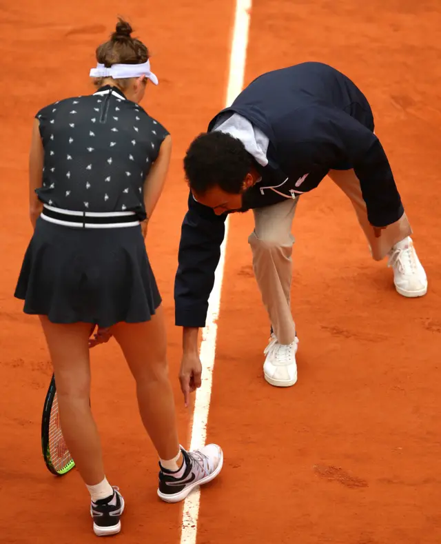 Kader Nouni and Marketa Vondrousova