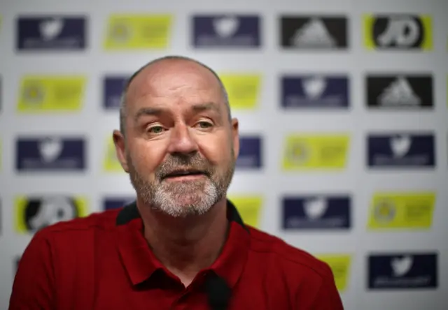 Scotland manager Steve Clarke