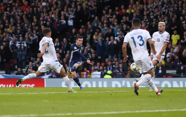 Andy Robertson fires Scotland in front