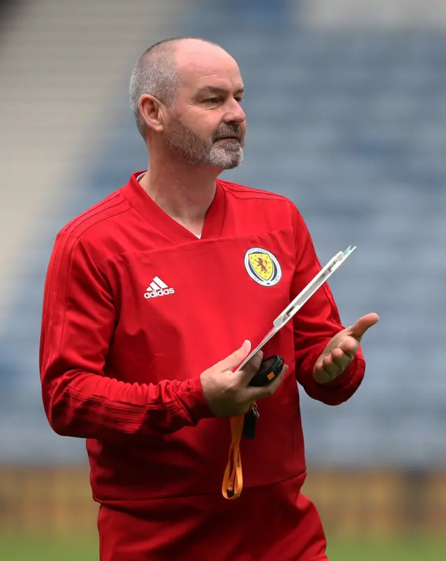 Scotland manager Steve Clarke