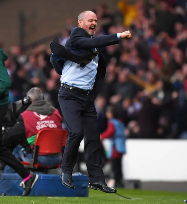 Scotland manager Steve Clarke