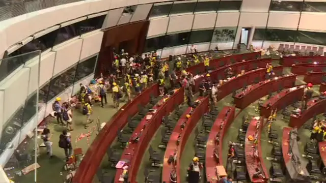 Inside Hong Kong's Legislative Council