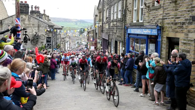 Riders in Yorkshire