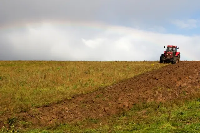 A tractor