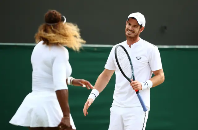 Serena and Andy