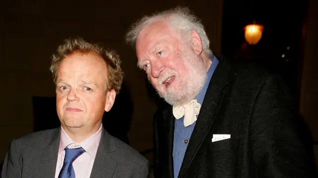 Freddie and Toby Jones