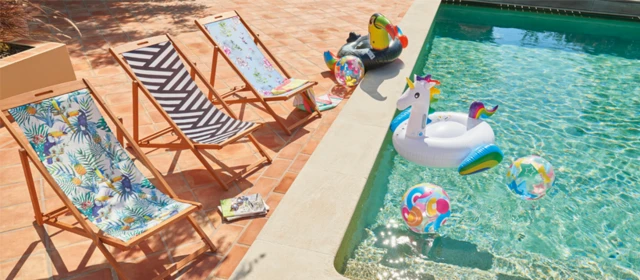 Dunelm's poolside summer range