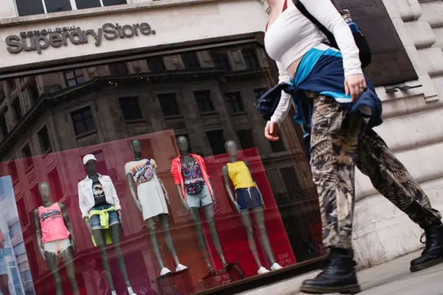 Superdry store on Regent Street, London