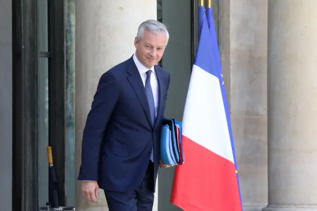 France's finance minister Bruno Le Maire