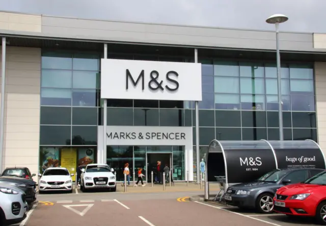 M&S shop