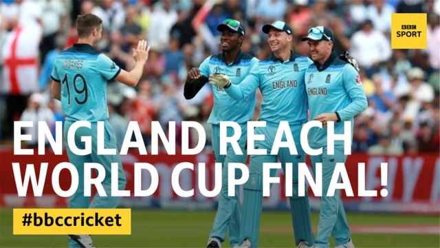 England reach World Cup final