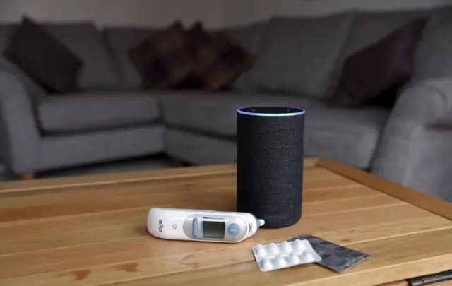 Alexa device and medication