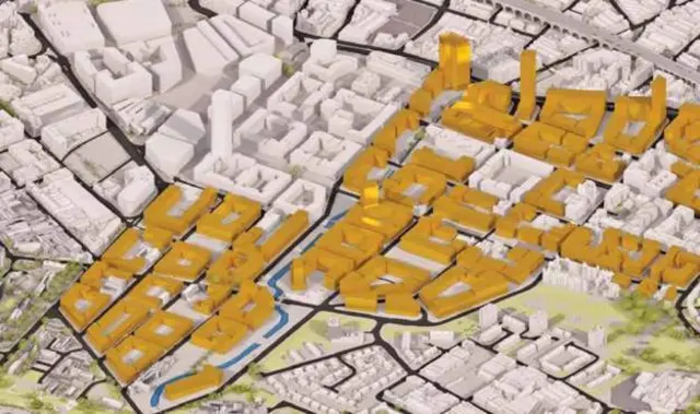 Map of proposed site