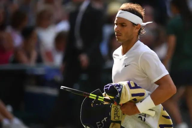 Normal service resumed for Rafael Nadal