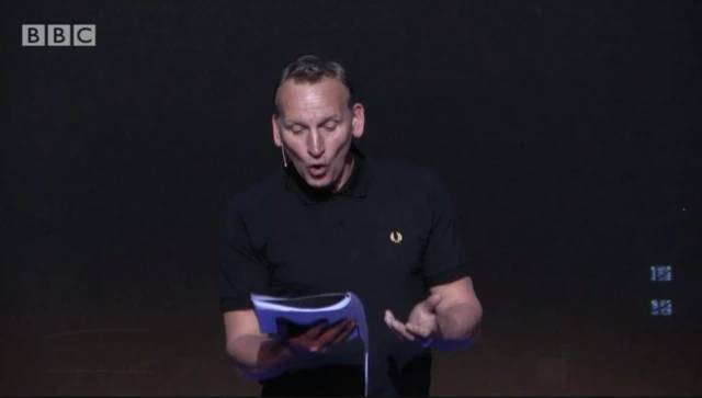 Christopher Eccleston on stage at MIF19