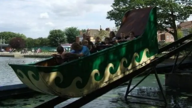 The splash boat