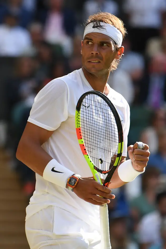 Rafael Nadal fist pump