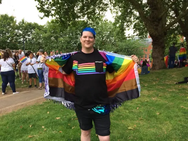 Daryn Carter is the CEO or Bristol Pride