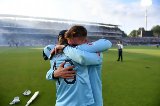 Eoin Morgan and Jason Roy