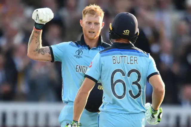 Ben Stokes and Jos Buttler