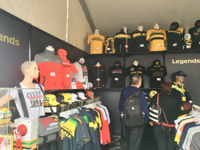 Ayrton Senna merchandise