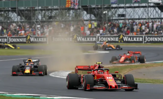 Leclerc and Verstappen