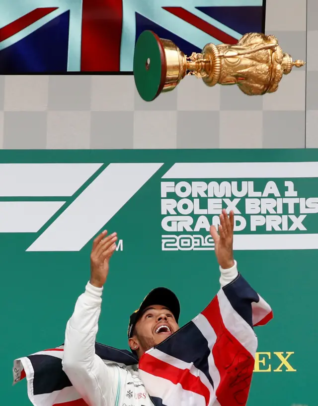 Lewis Hamilton trophy