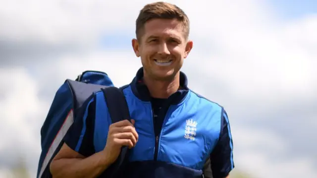 England winter tourist Joe Denly