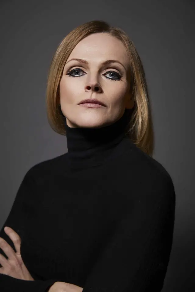 Maxine Peake dressed as Nico