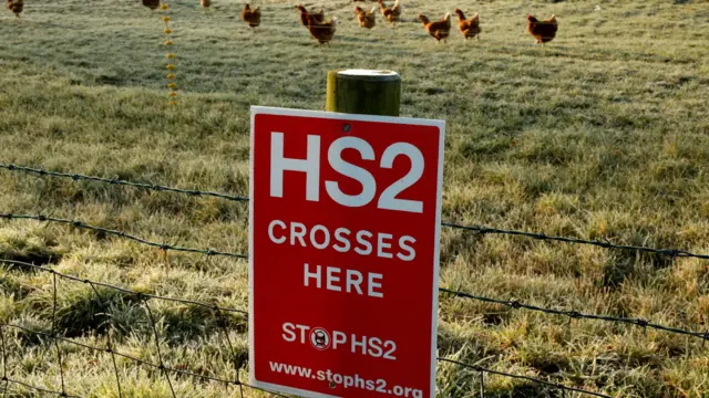 HS2 protest