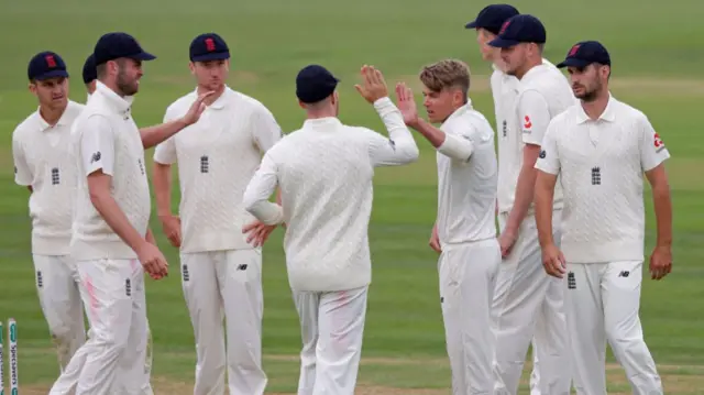 Sam Curran's day at Canterbury