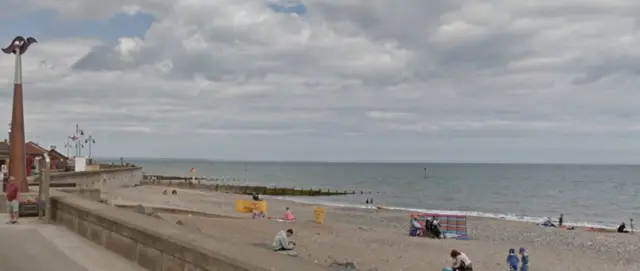 The corner of South Promenade and Sands Lane in Hornsea