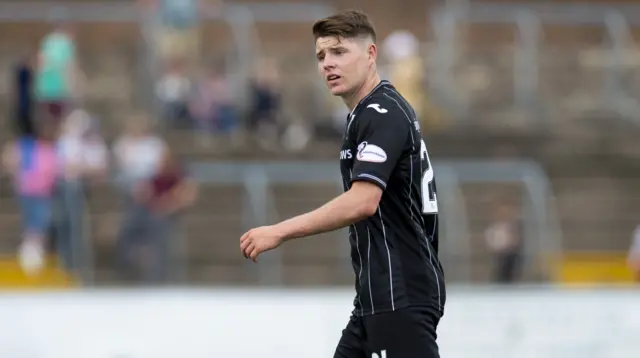 Dunfermline Athletic striker Kevin Nisbet