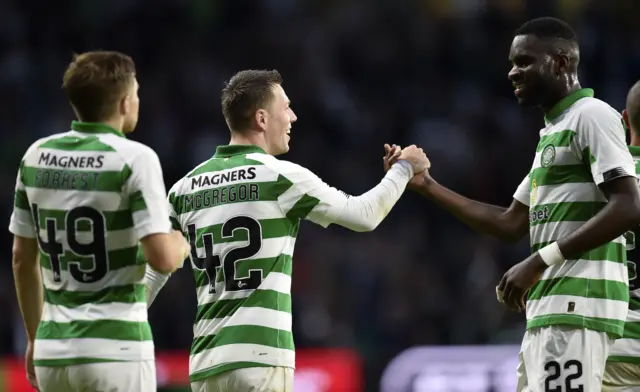 Celtic won 2-1 to complete a 5-2 aggregate victory