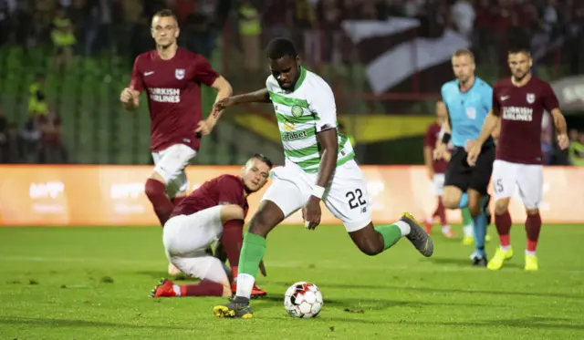 Odsonne Edouard flummoxed the home defence with a cool finish inside the penalty area