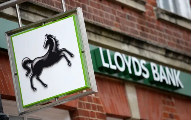 Lloyds bank sign