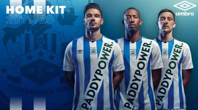 Huddersfield Town home kit