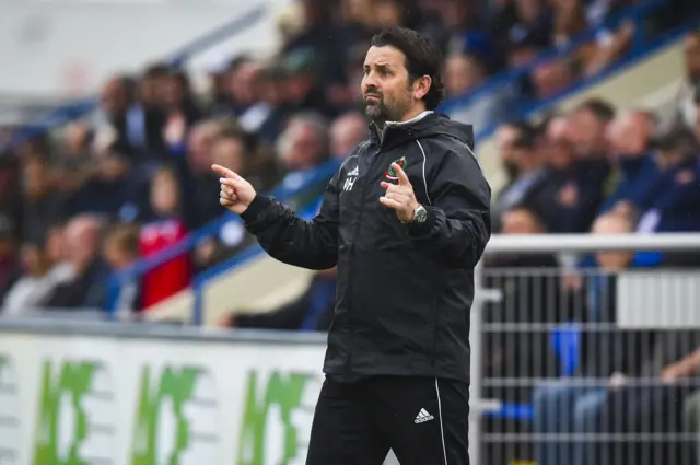 Cove Rangers manager Paul Hartley