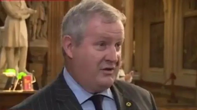 SNP's Westminster leader, Ian Blackford