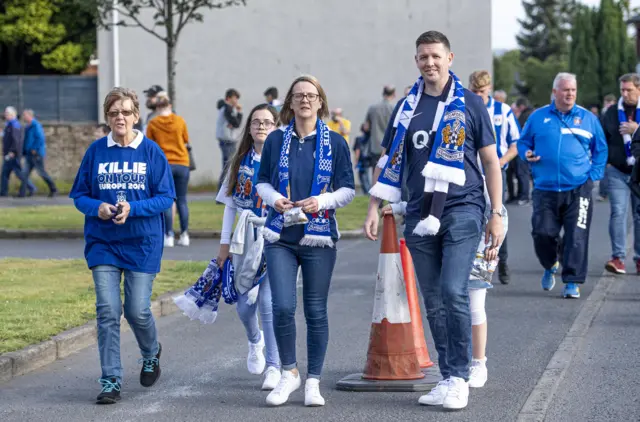 Kilmarnock fans