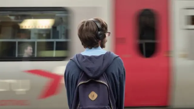 Man on platform