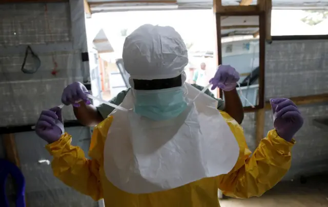 Ebola health workers