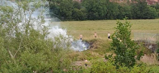 Fire at Denton Holme