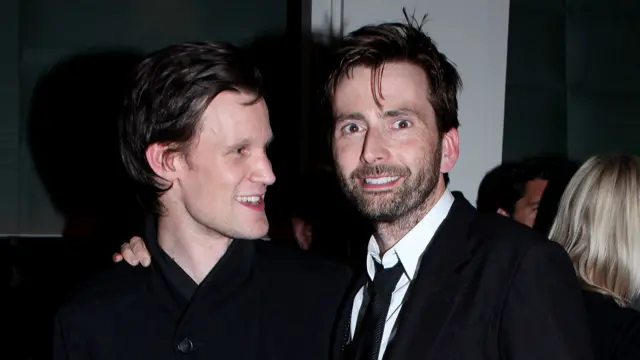 Matt Smith and David Tennant