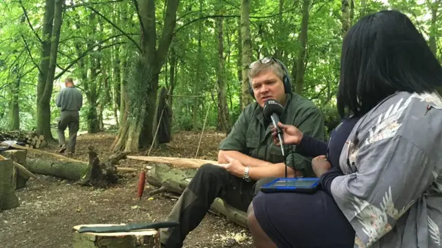 Ray Mears in York