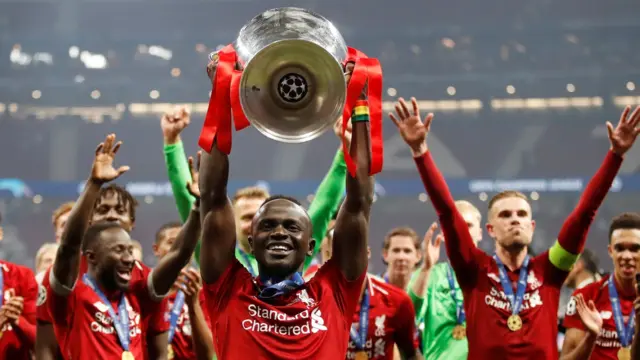 Mane lifting European Cup