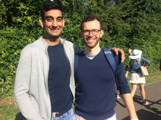 Jitan Patel and Joe from Cambridge