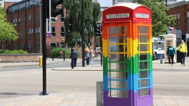 The phone booth