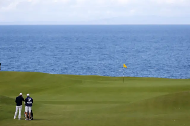 Justin Rose at The Open