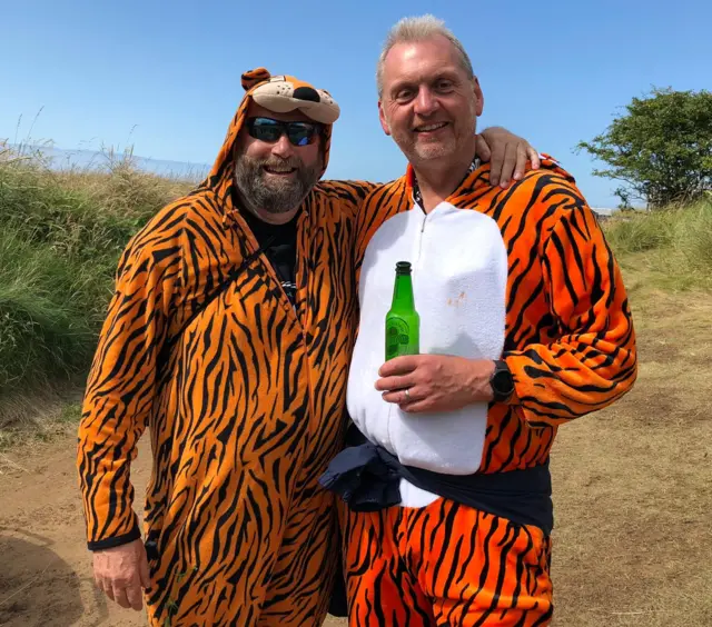 Tiger Woods fans at The Open